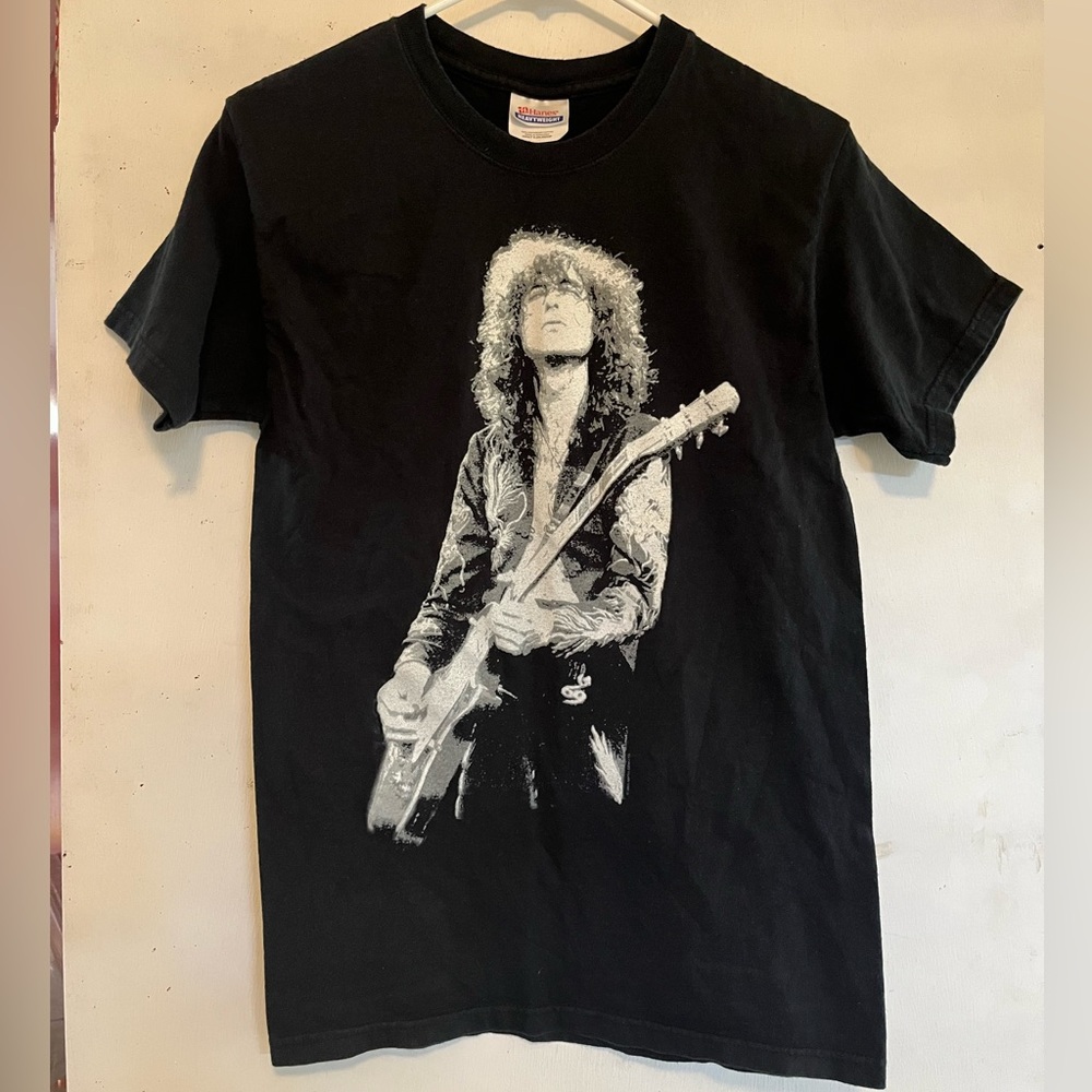 Vintage Led Zeppelin Jimmy Page Zosa Symbol Band Tee